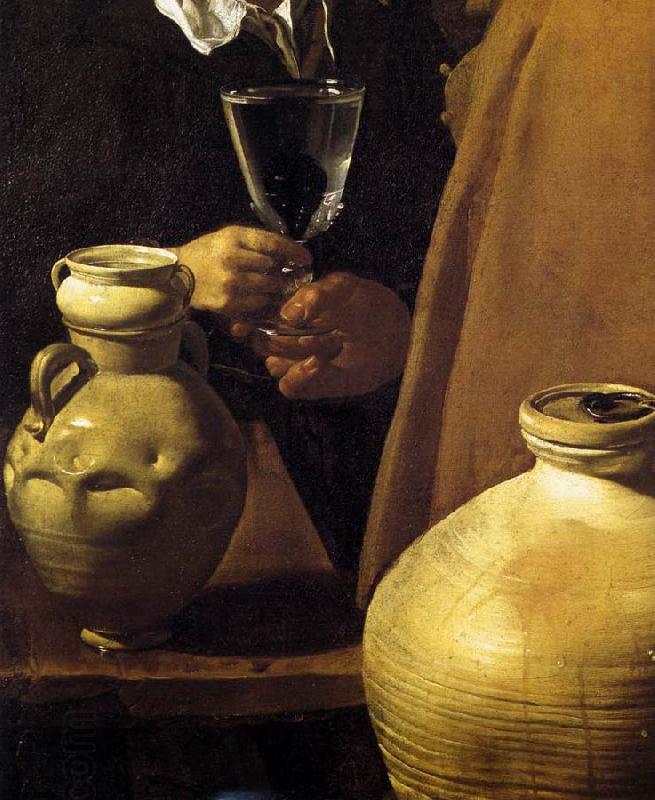 VELAZQUEZ, Diego Rodriguez de Silva y The Waterseller of Seville (detail) China oil painting art